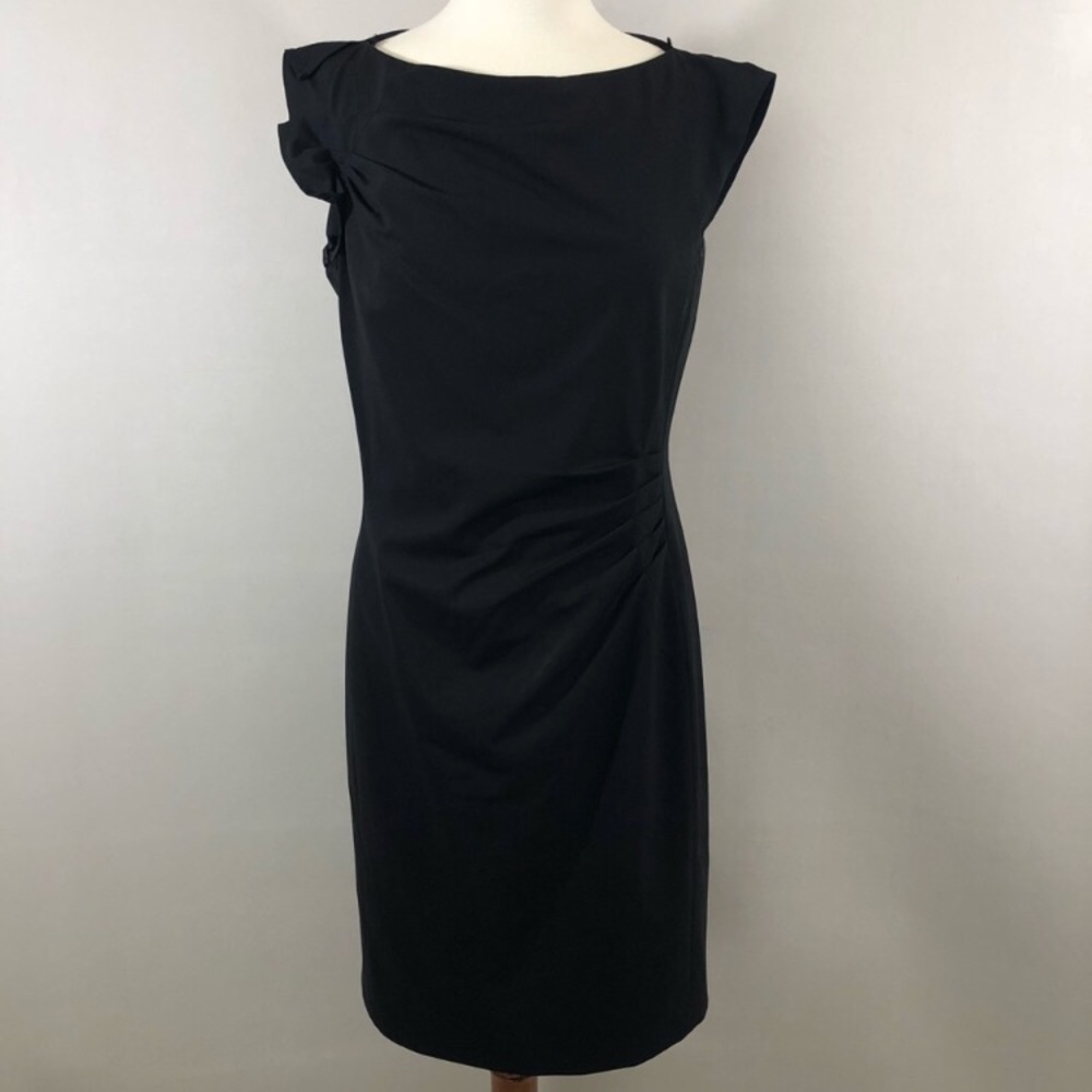 BOSS Back Ruffle Dress